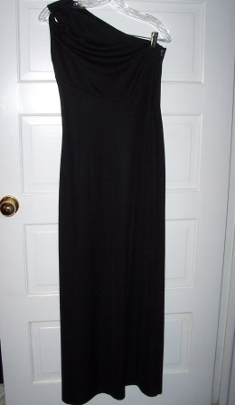 Black Retro Gown - Juniors 6-8