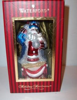 Waterford SantaHoliday Heirlooms ornament