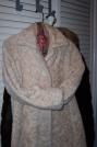 Small Beige Faux Persian Lamb Coat 2