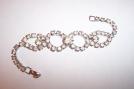 Rhinestone Circle Bracelet