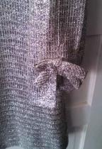 Small Silver Metallic Retro Dress  3